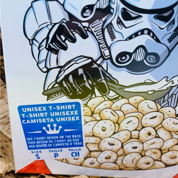 Funko Troopers Cereal T Shirt New Sealed Box Star Wars Stormtrooper Unisex - Picture 2 of 6